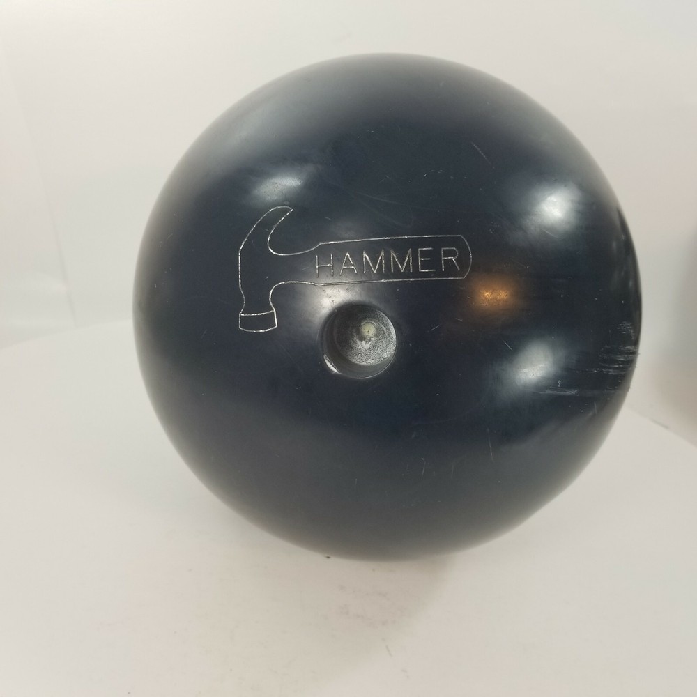 Dark Blue Fab Hammer bowling ball 15lbs 6ozs