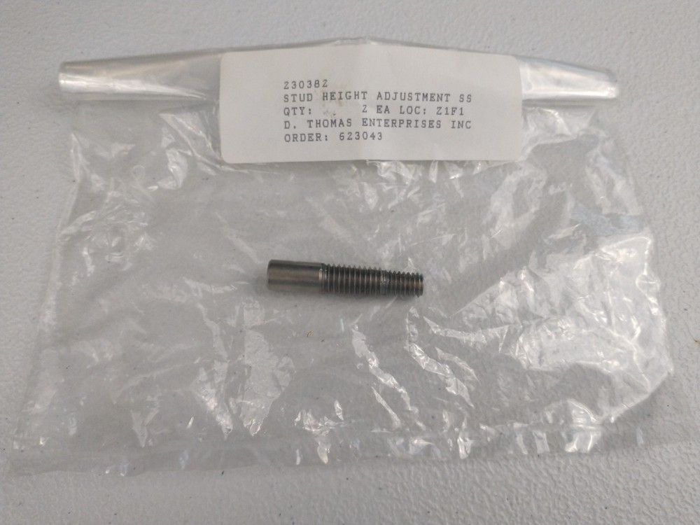 Stud Height Adjustment for Power Eagle Carpet Extractor Part # 230382, NEW - SS