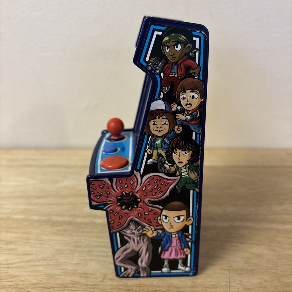 Stranger Things Palace Arcade Hasbro Mini 20 Game Unit Working See Description