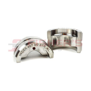 Stainless Steel U Die, Ruby, Index 467