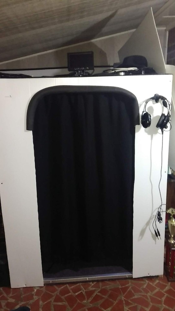 Homemade Flight Simulator Airplane Cockpit.