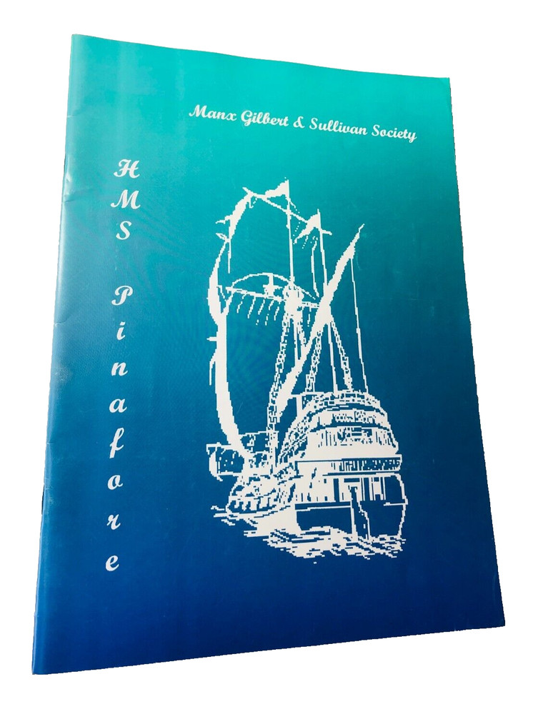 Theatre Programme HMS Pinafore Vintage ra