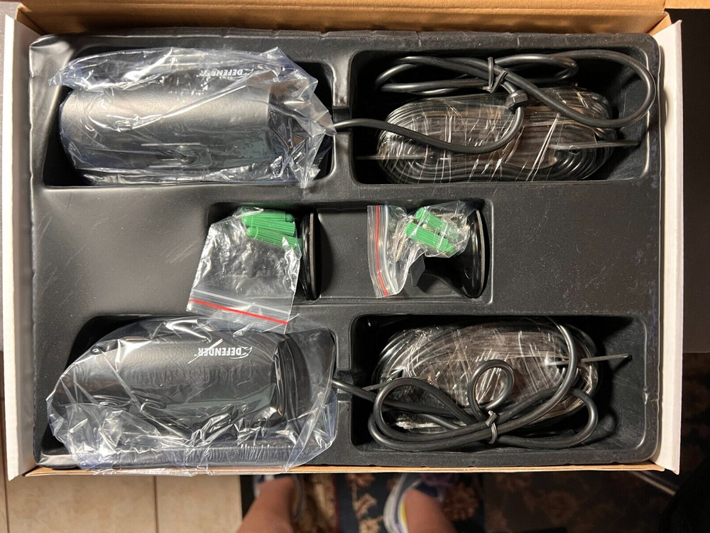 Defender Web Ready 4 Channel DVR Security System - Sentinel Model SN500-4CH-002