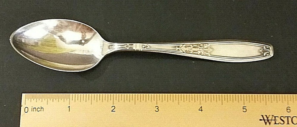International Ambassador silverplate 6" teaspoon