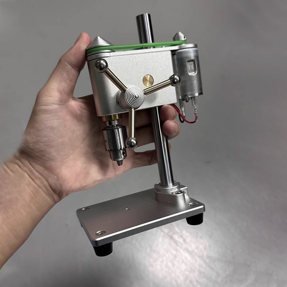 Micro Bench Drill 0.3-4mm Mini Drilling Machine Precision Watch Repair Tool
