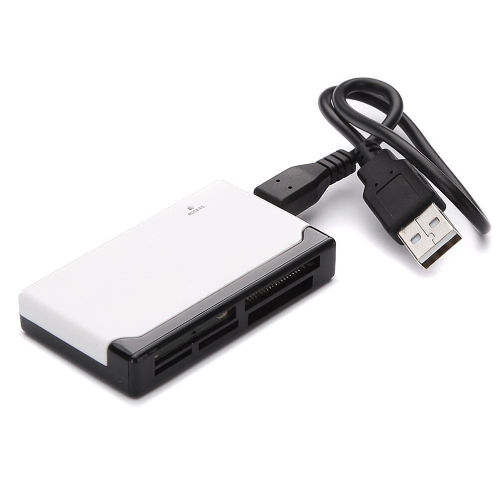 6-in-1 Card Reader USB 2.0 Type C Micro SD TF CF Smart Memory Adapter Computer