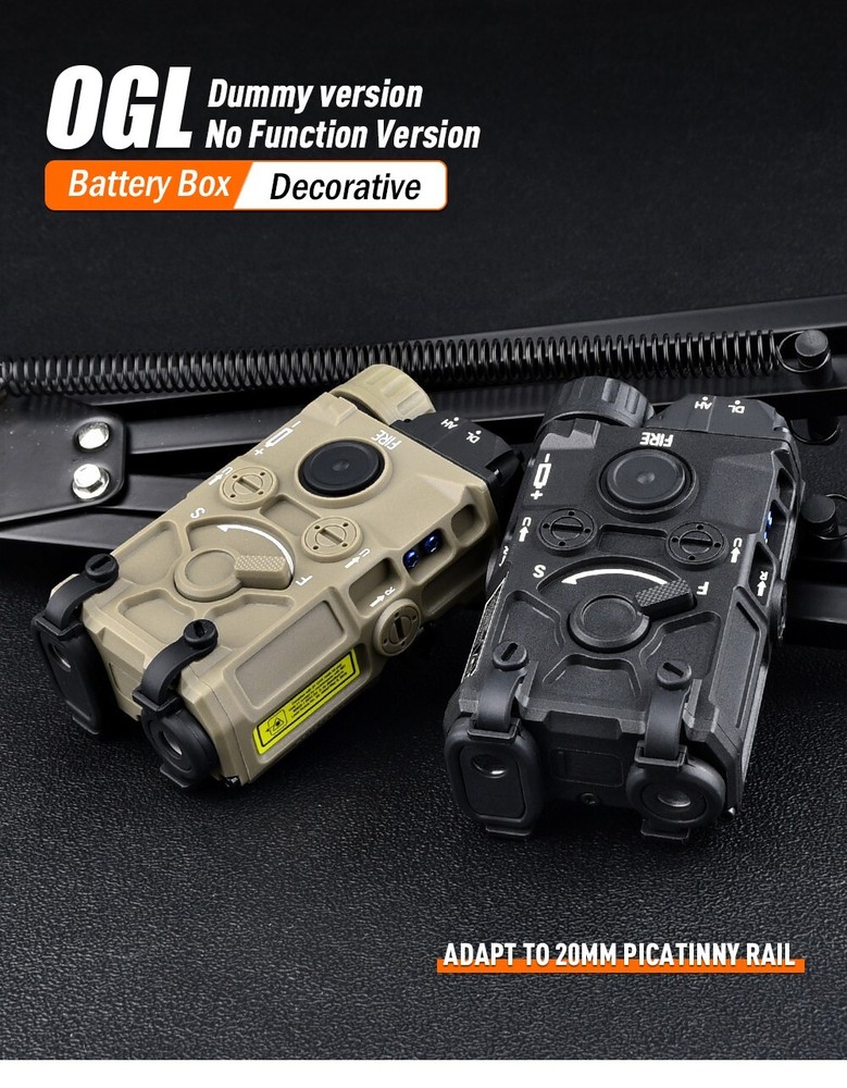 Tactical OGL Laser Sight - Non-Functional Virtual Model For Tactical Decoration