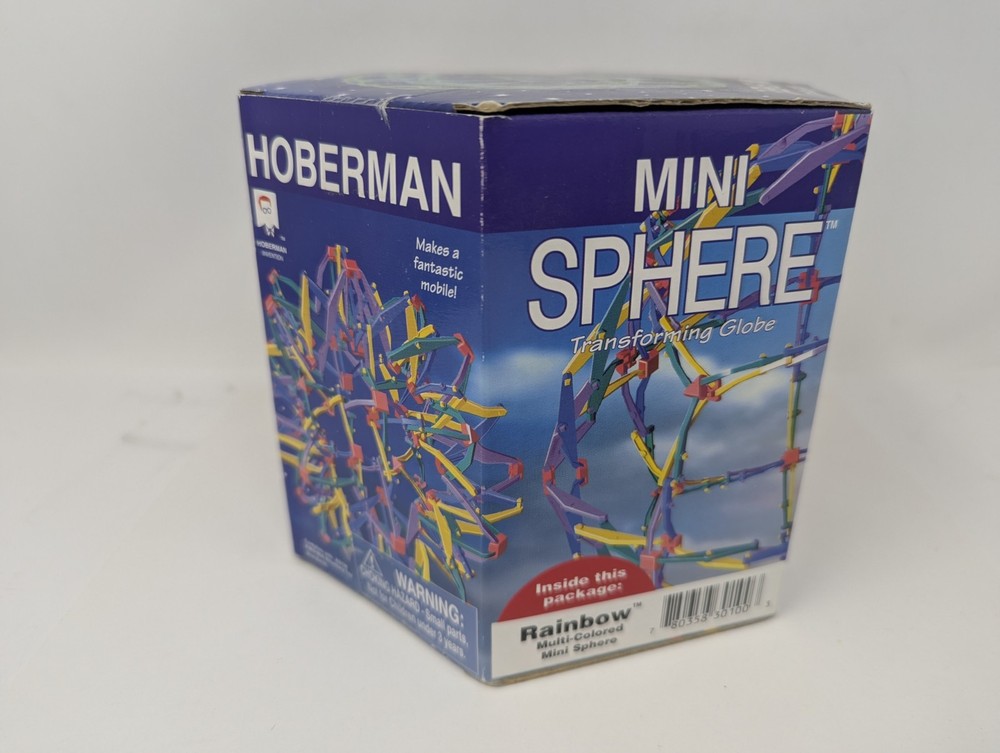 Hoberman Sphere Mini, Rainbow