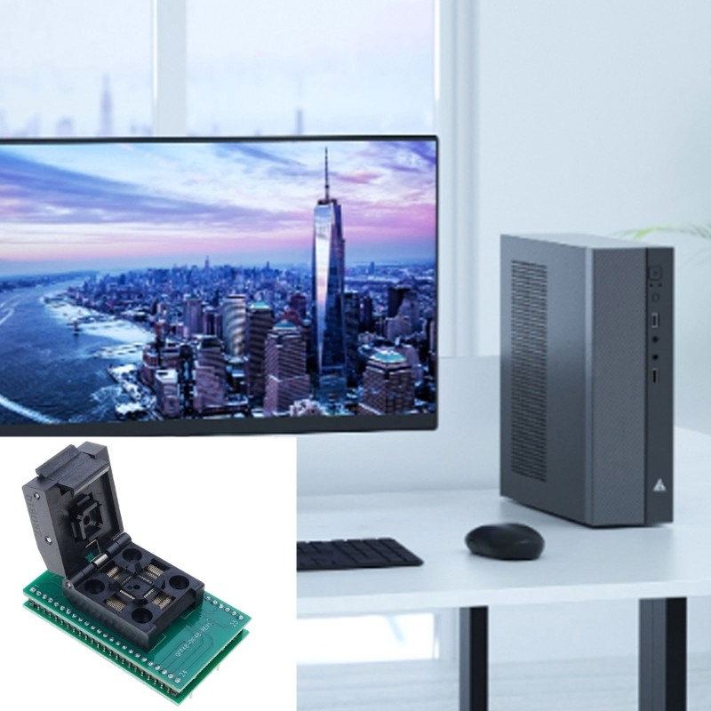 QFP48 to DIP48 Programmer Converter Socket for Testing and Programming