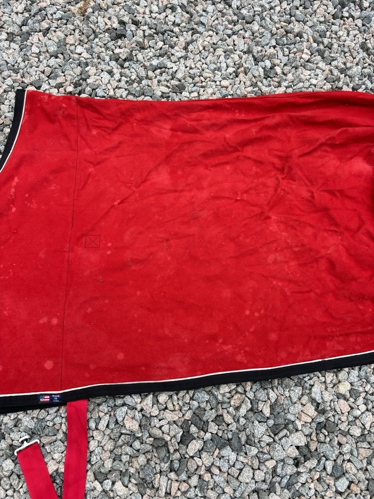 78” Triple Crown Custom Blanket - HAS SEVERAL FLAWS!!