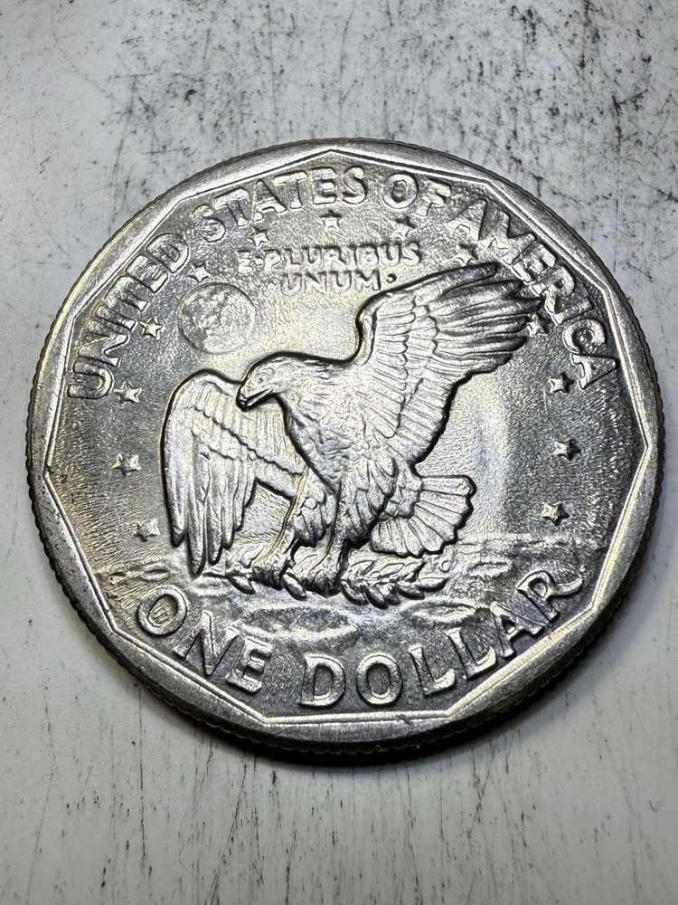 1979 D Susan B Anthony Dollar (Grease Strike Through)