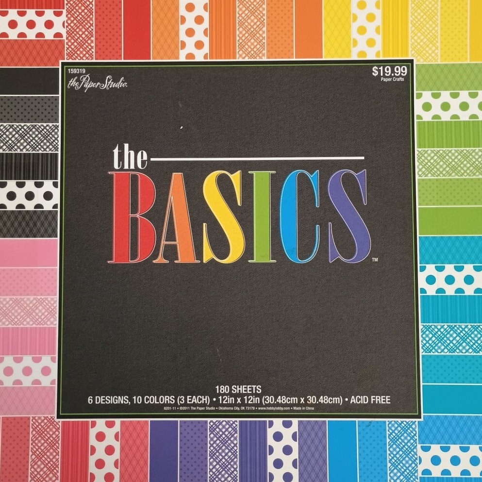 Scrapbook Basics – 60 Sheets FREE SHIPPING