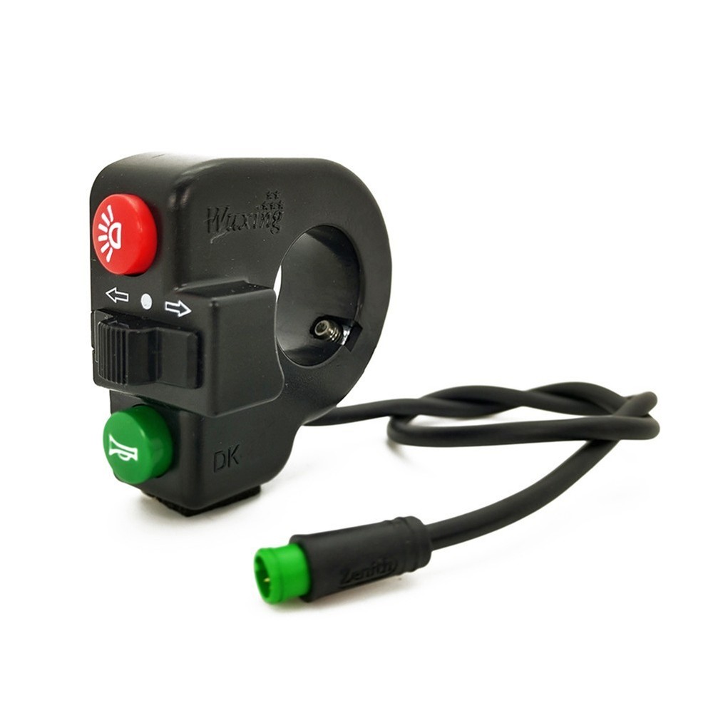 Replacement handlebar switch for scooters and bicycles with 7/8 handlebars