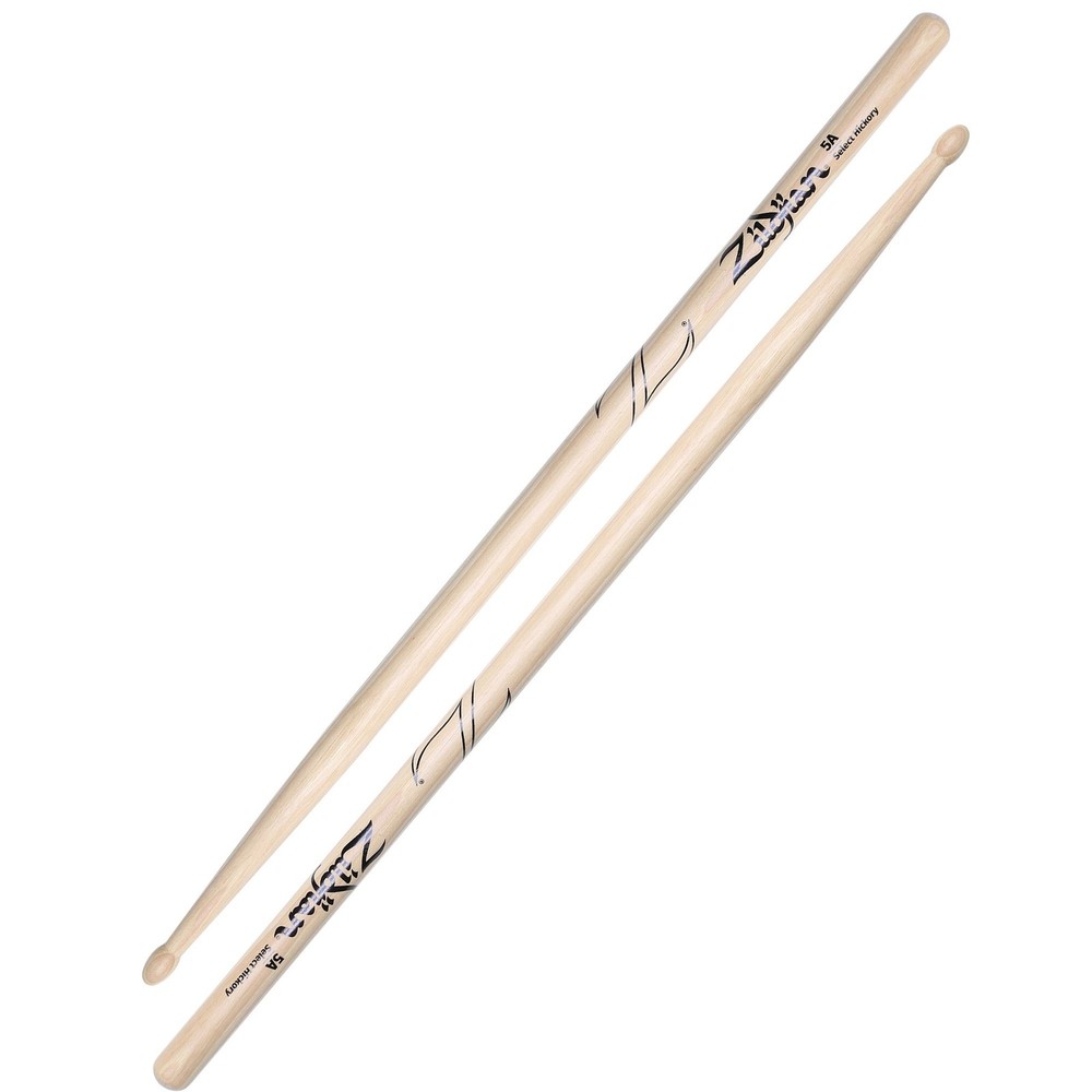Zildjian 5A Drumsticks Hickory Natural