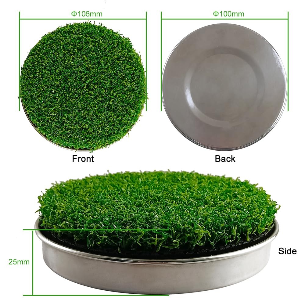 Golf Hole Cup Putting Green for Backyard Practice - 2 Piece Set