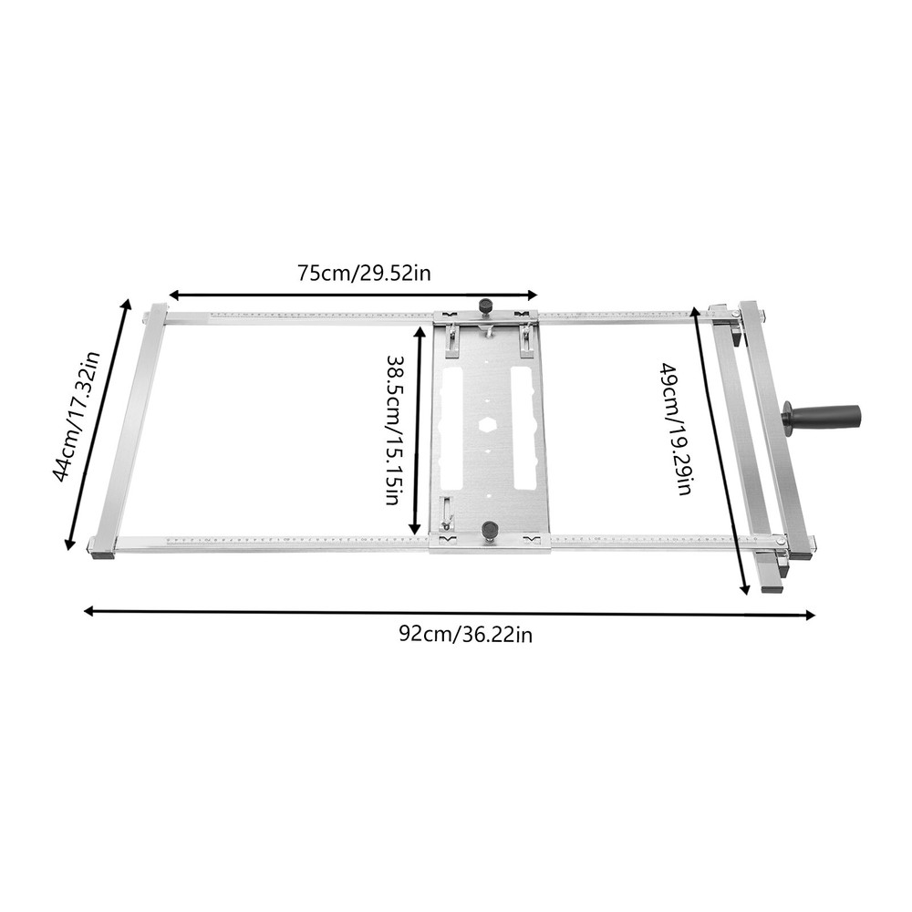 7" Electric Circular Saw Machine Edge Guide Positioning Cutting Board Tool New