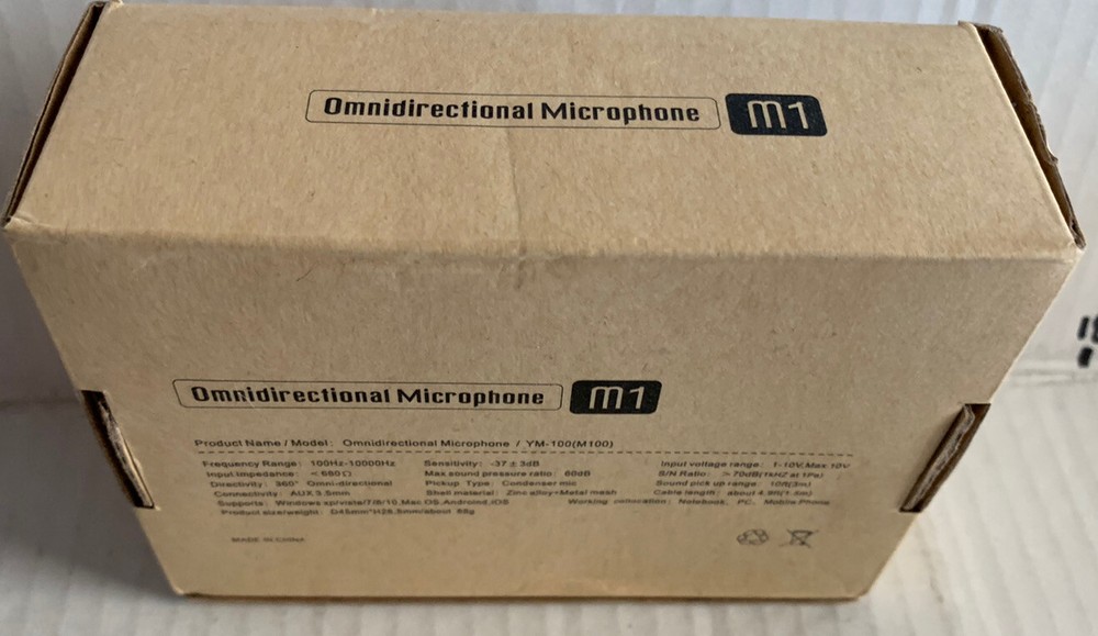 Omnidirectional Microphone M1