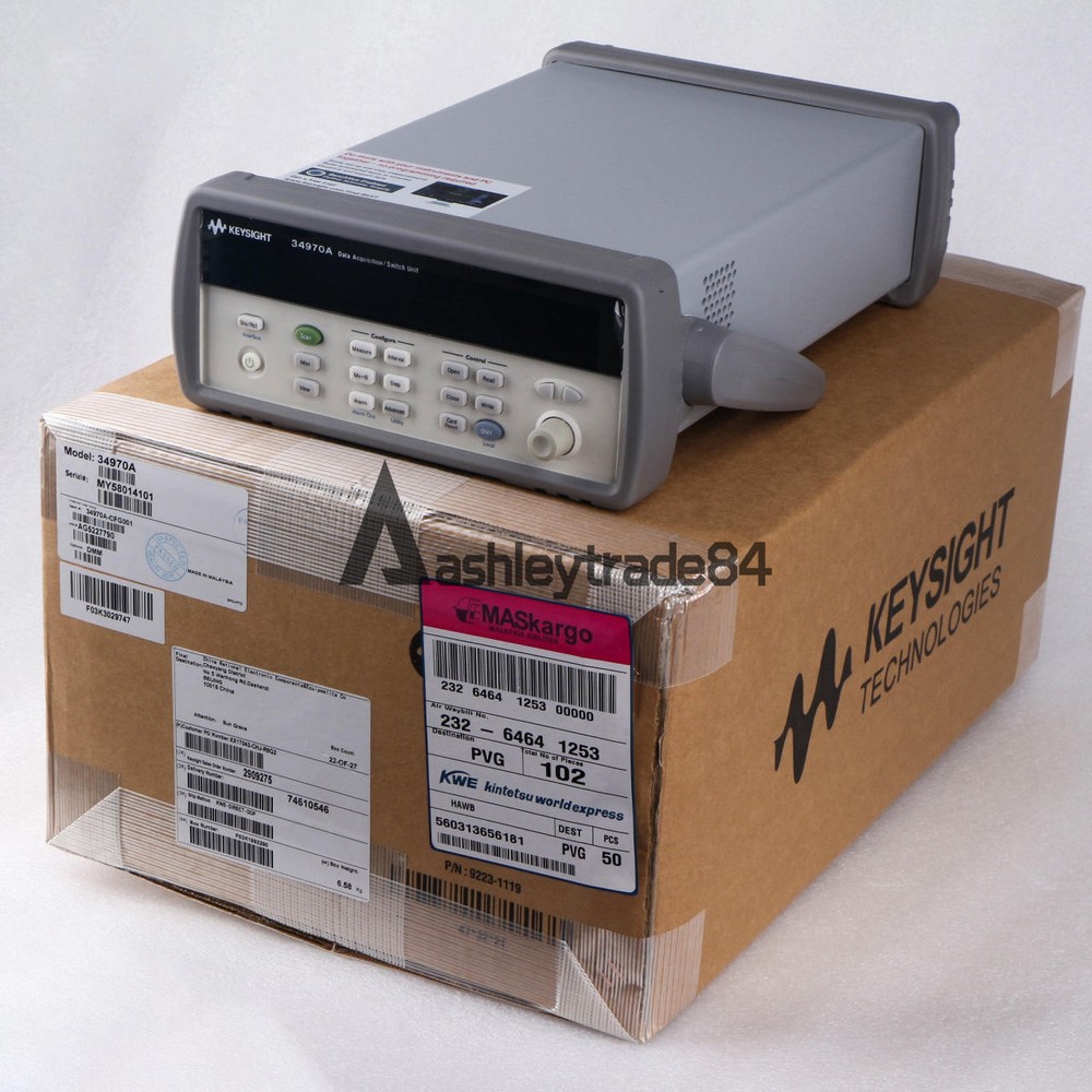 ONE NEW keysight 34970A data acquisition switch