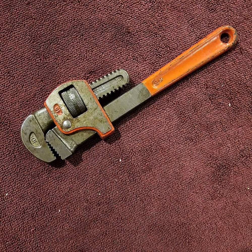 #10 Improved Stillson Pipe Wrench.