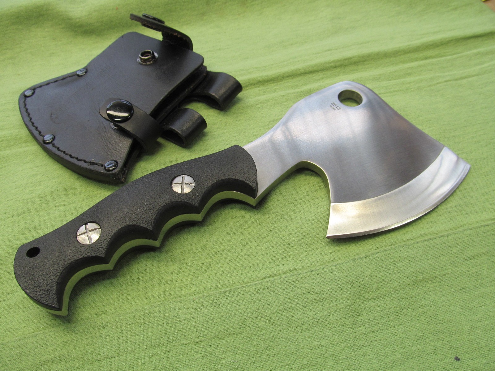 Timberline Russ Kommer Bush Pilot Survival Hatchet Black Handle -pn 6013 -Unused