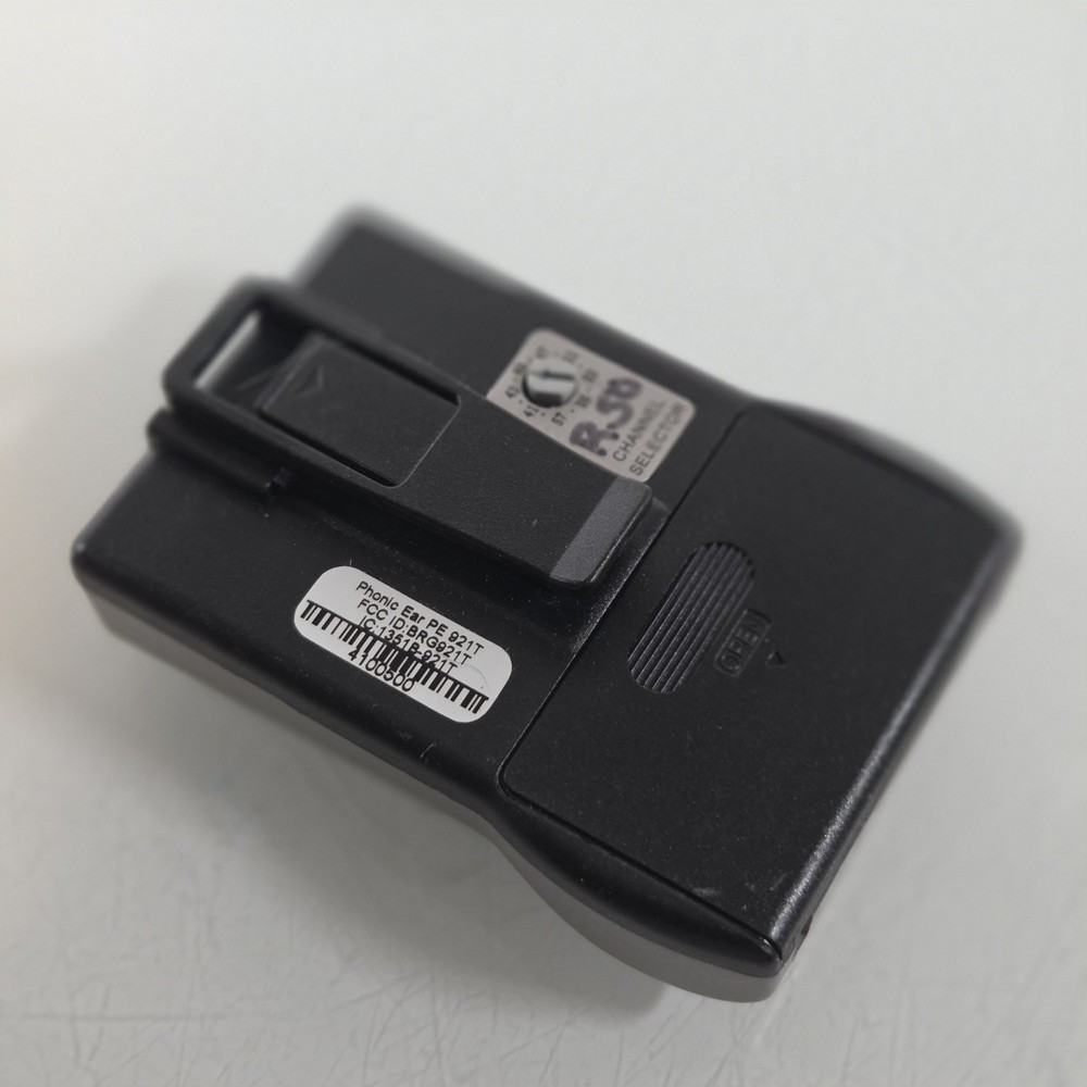 4 Bodyworn Transmitter 921T Radium 216MHz Phonic Ear UNTESTED - 1 DOESNT TURN ON