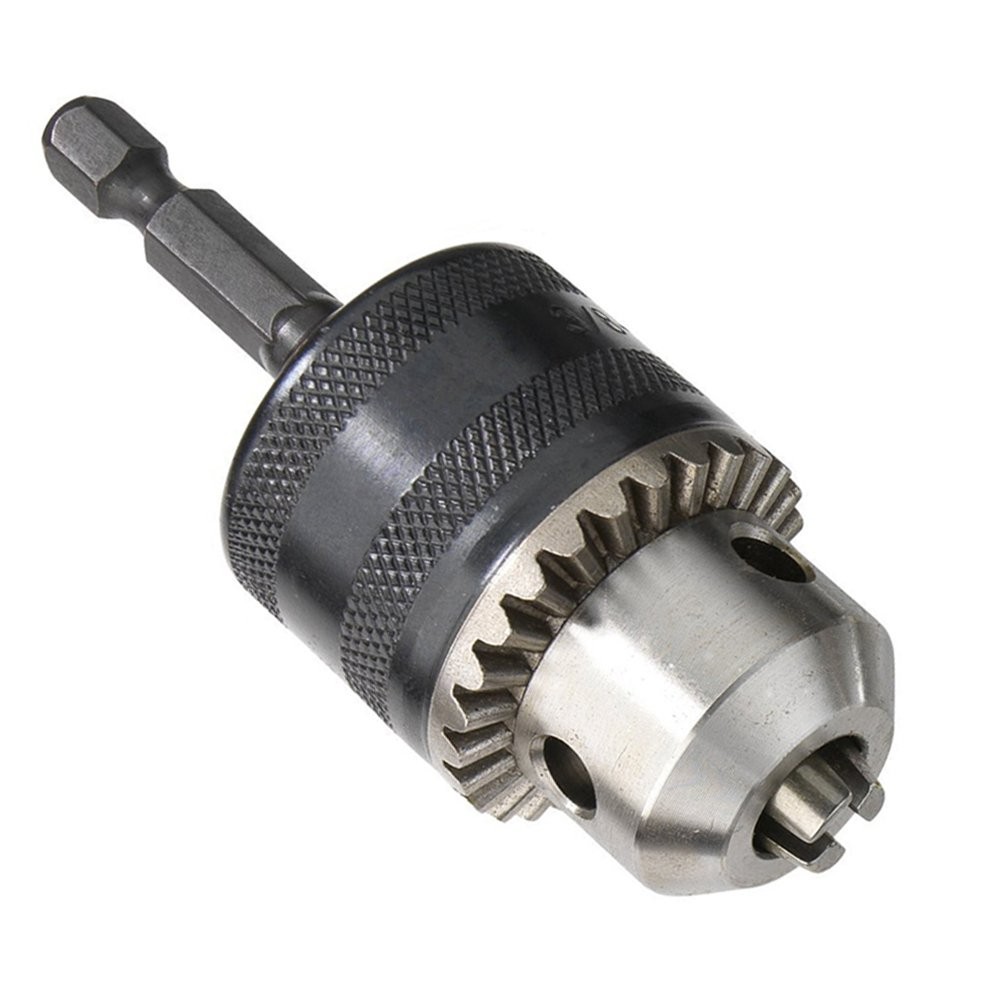 0.6-6.5mm Drill Chuck Adapter Converter Impact Drill Driver Bits Quick Connect