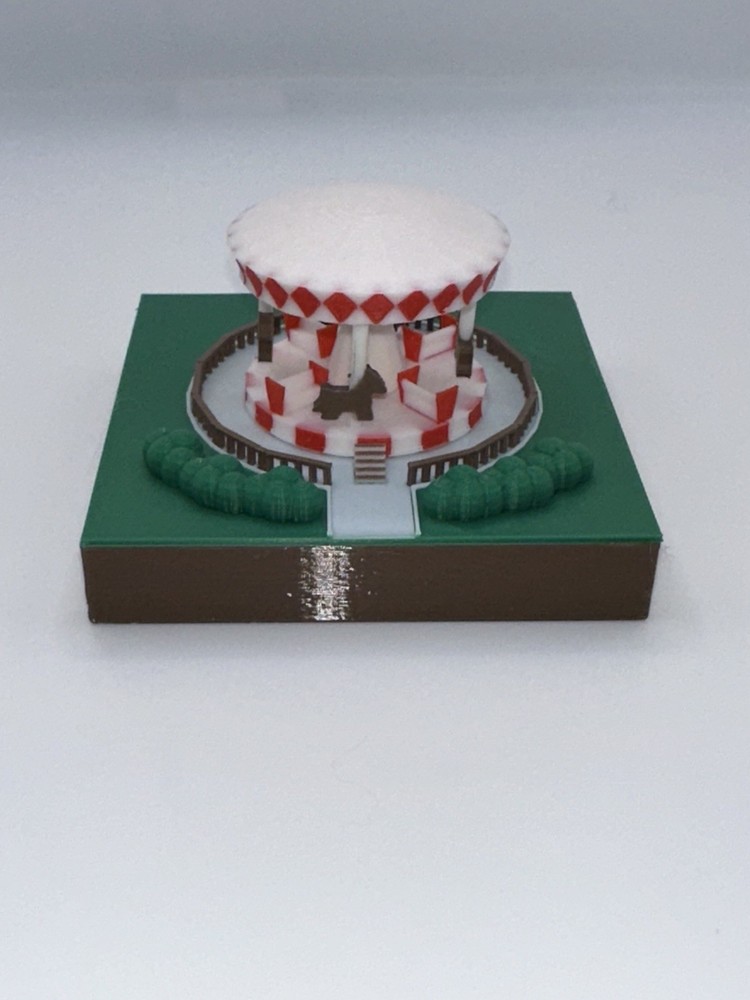 Carousel Z-scale Motorized Model Ride