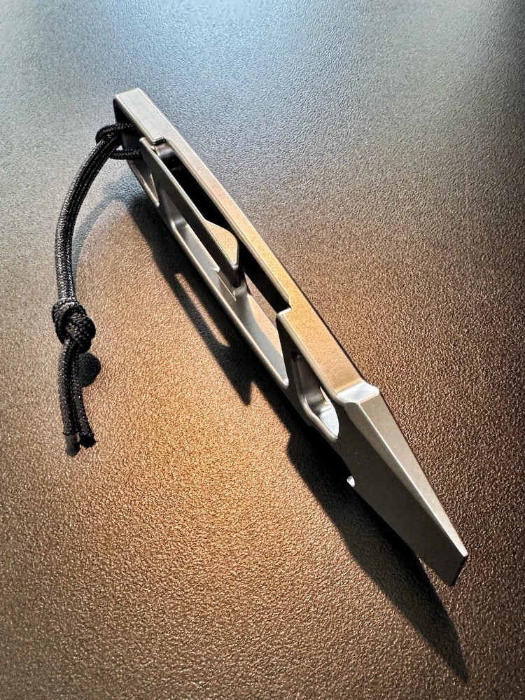 Nice Guy Machine Company NGMCo Barkeep’s Liberation Tool Ti Pocket Clip Version