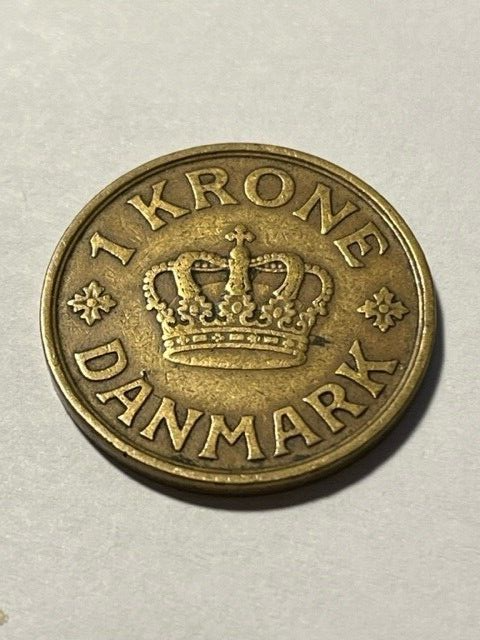 1925 Denmark Krone VF #21051