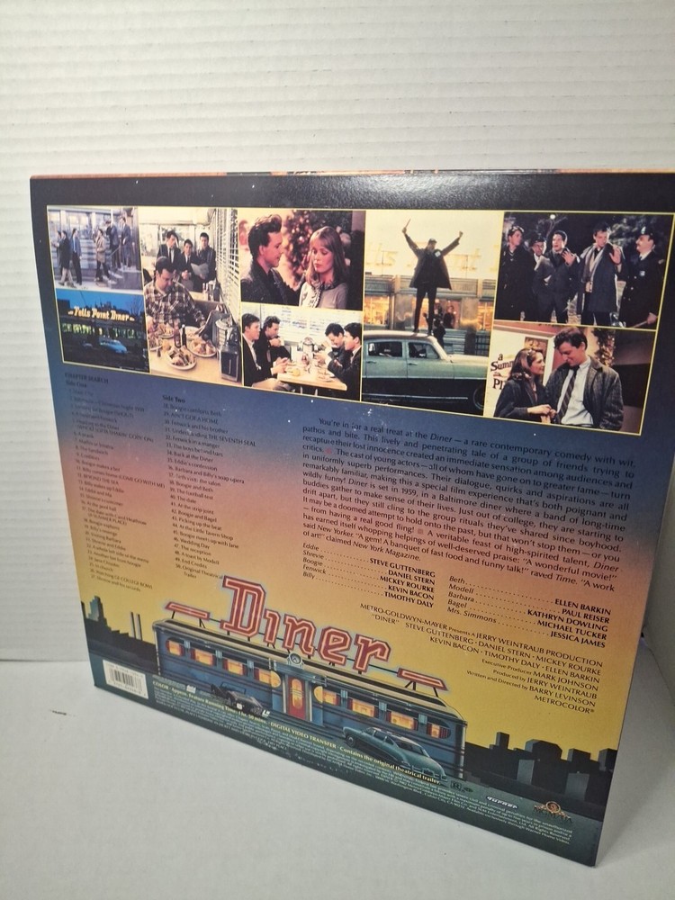 Diner (Laserdisc)Kevin Bacon