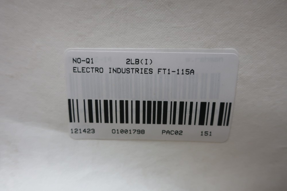 Electro Industries FT1-115A Power Panel Meter 115v-ac 0-12mw