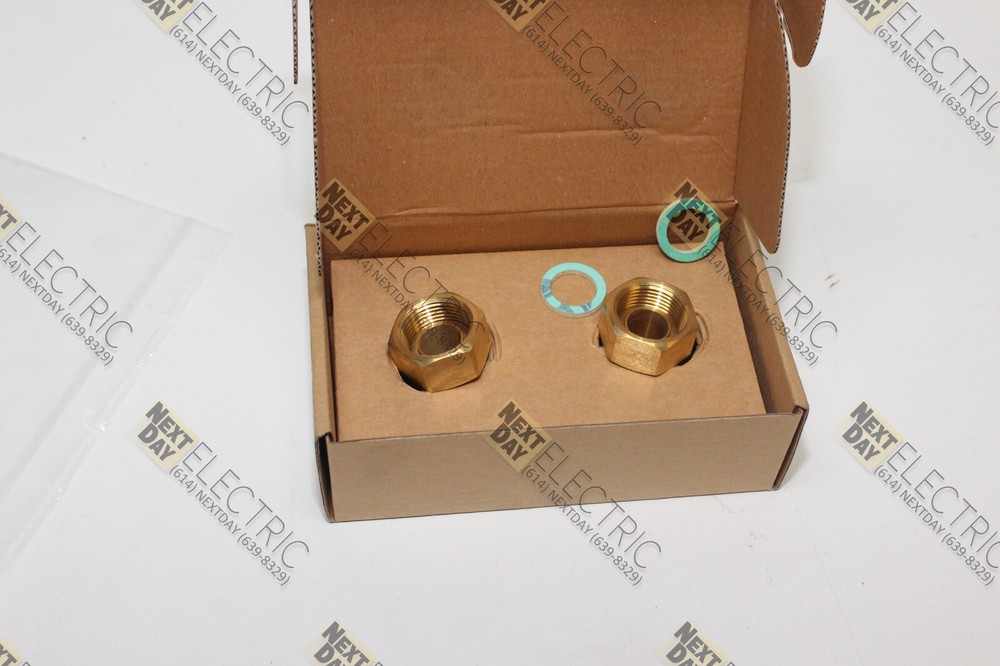 IFM, E40154, Adapter G3/4-NPT1/2/MS Brass Flow Sensor Adapter Pipe