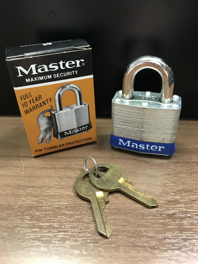 Master Lock 3KA 0465  Laminated Steel Padlock