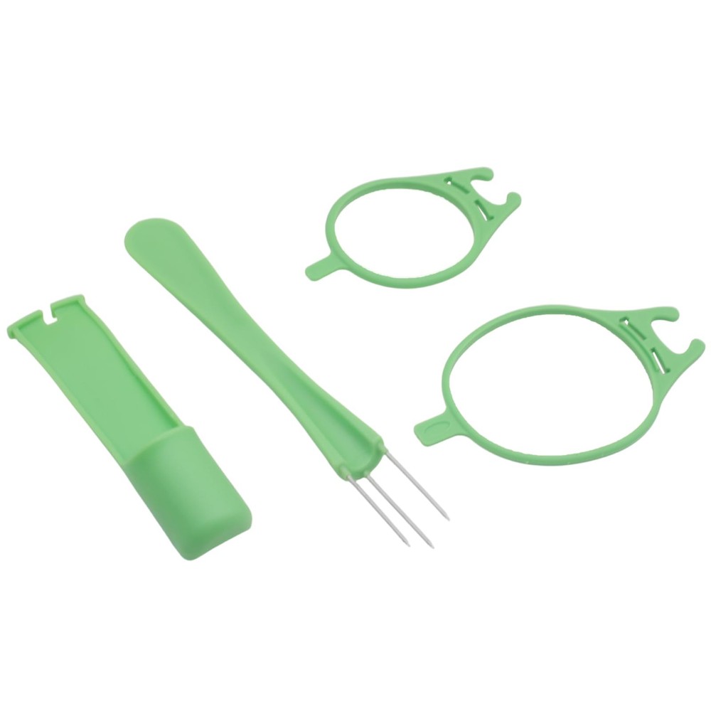 2 Set Pickle Fork Plastic Pickle Grabber Green Pickle Picker Pickle Jar Fork ...