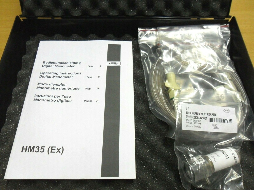 THOMMEN Digital Manometer HM35(Ex) HM3500DLL310 Kit