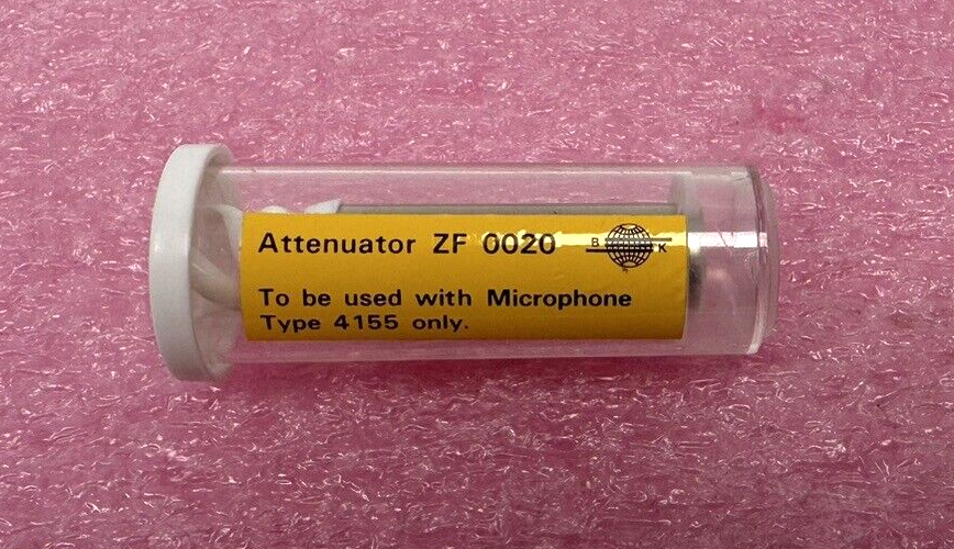 Bruel & Kjaer ZF0020 Attenuator for Microphone Type 4155