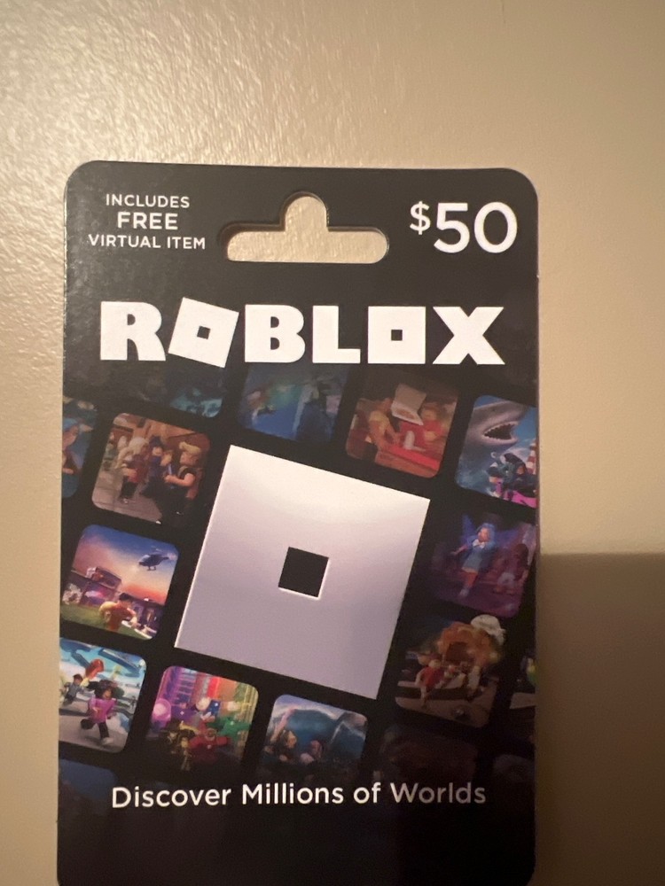 roblox gift card