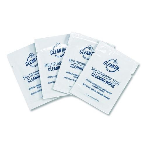 Digital ScreenDr Multipurpose Tech Cleaning Wipes, 7 x 4, Unscented, 200/Pack