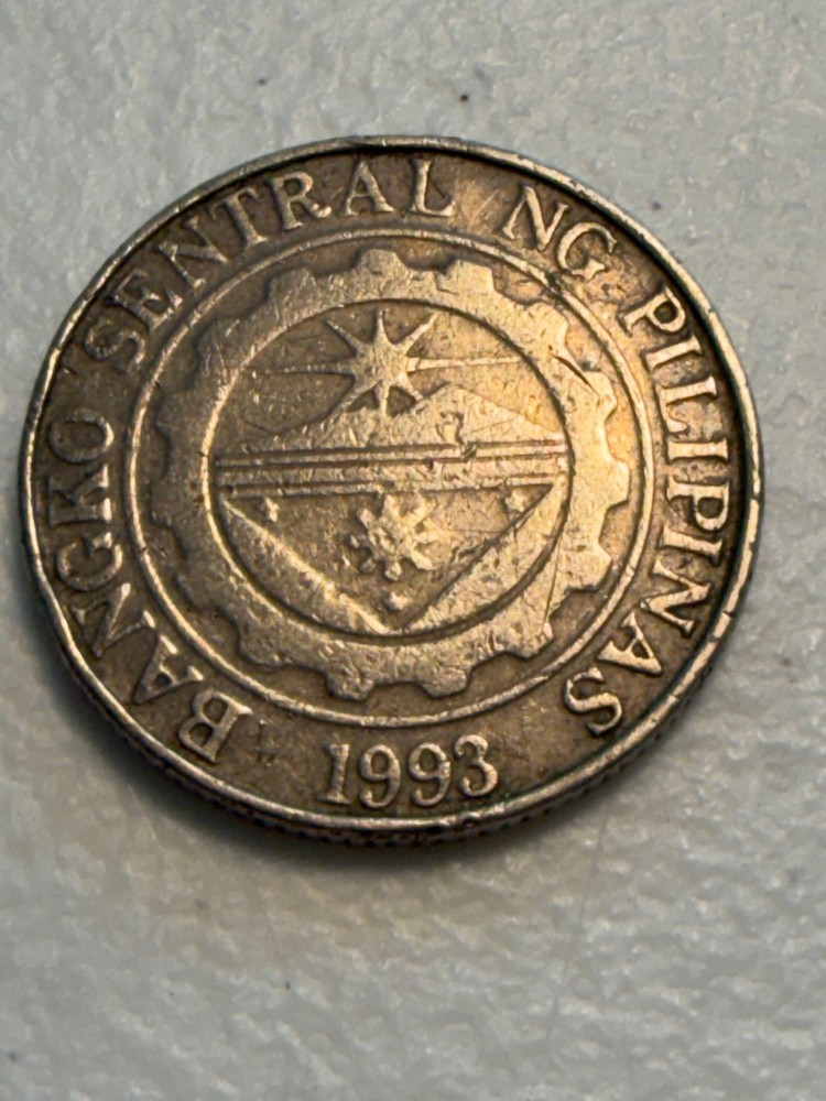 2002 Philippines 1 Piso Coin