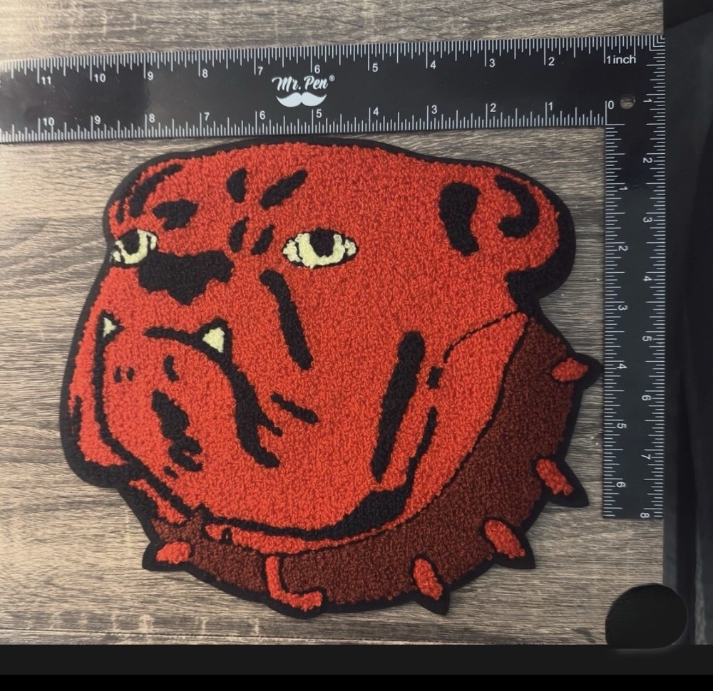 Polo Ralph Lauren Large Red Bulldog Patch