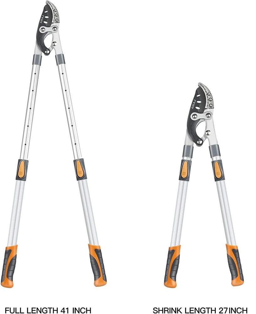2741 Extendable Anvil Loppers Heavy Duty With Compound Action Tree Trimmer Wit