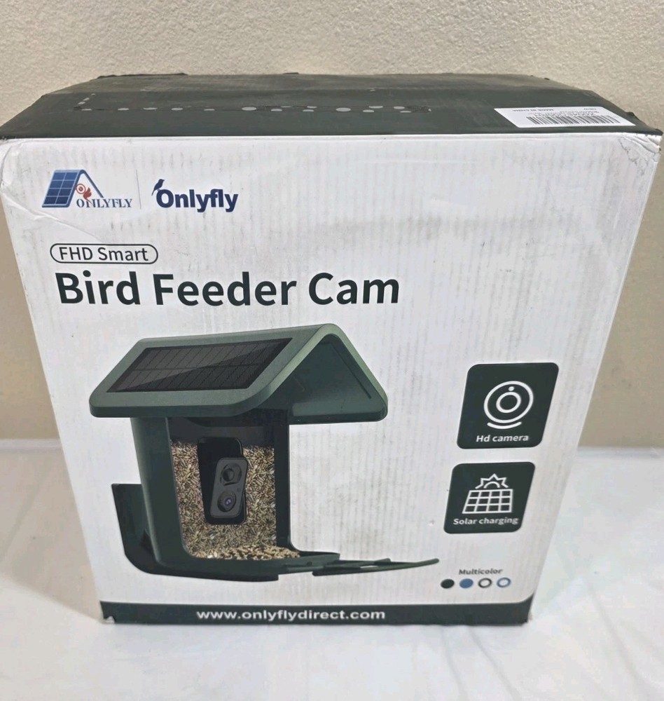 Bird Feeder Camera Solar Powered : Smart Camera Bird Feeder 2K Live Feed