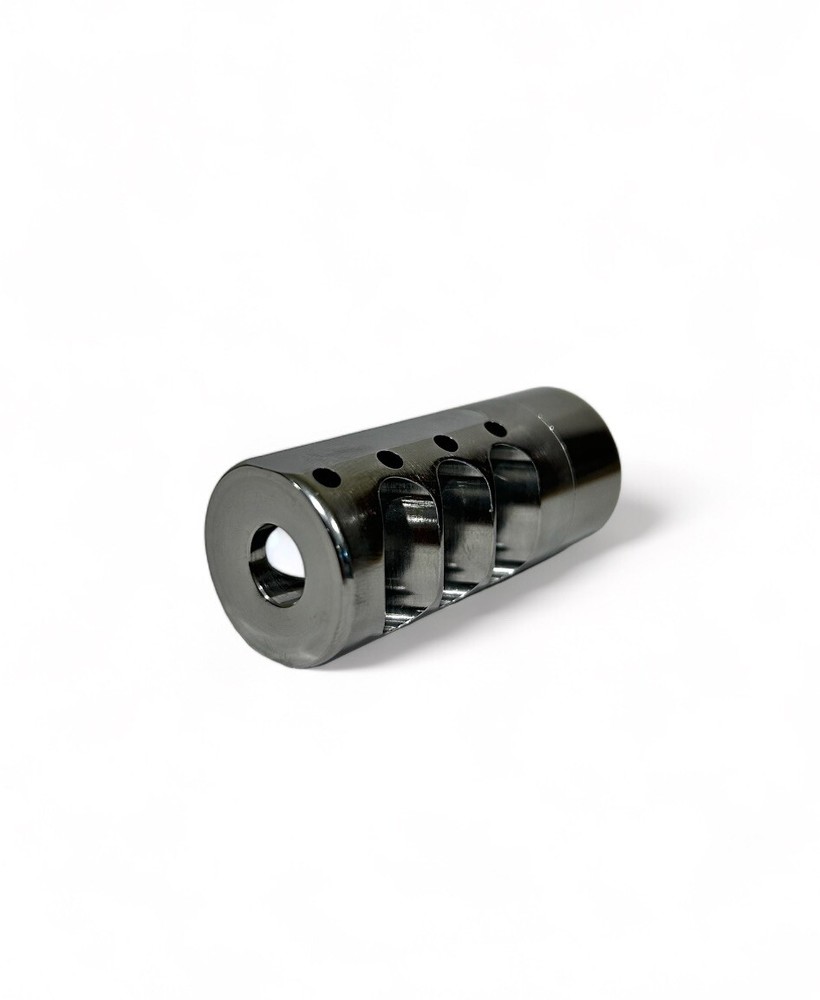 Bruin 3 port Self Timing Muzzle Brake 5/8-24