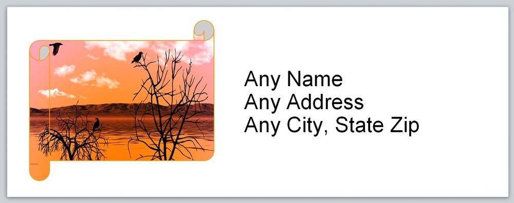 Personalized Address Labels Scenic Nature (AC 716)