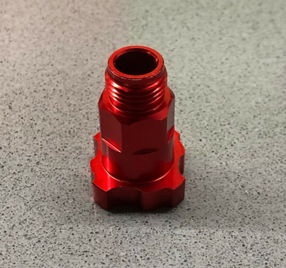 1PCS For Connector M16*1.5mm External Thread Red Spray Gun Adapter Universal