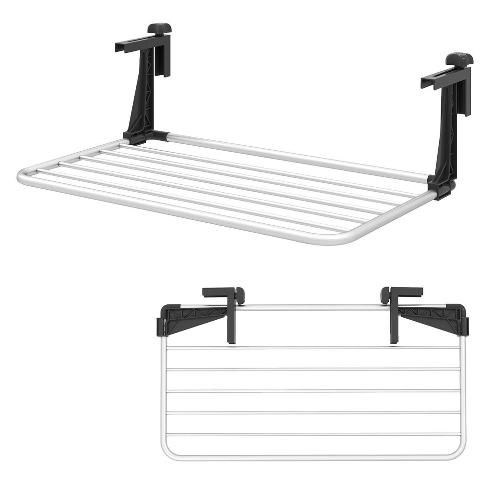Portable Clothes Drying Rack w/Adjustable & Foldable Brackets, Radiator Airer
