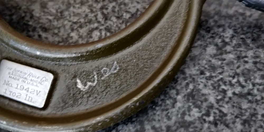 Lufkin 1-2" Micrometer No 1942 REFURBISHED