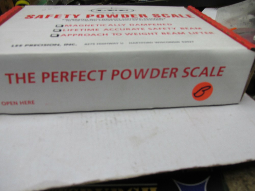 [T+BshelB] Lee perfect powder scale, new in box