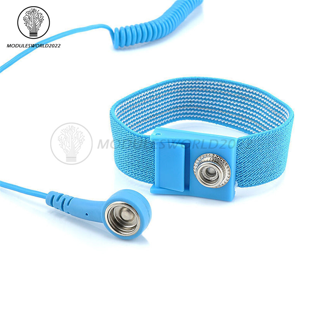 100pcs Anti Static ESD Wrist Strap Discharge Band Grounding Prevent Static Shock