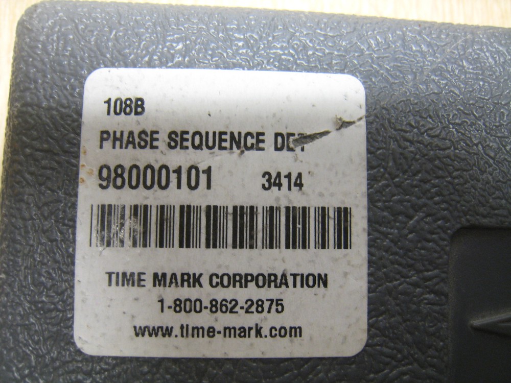 Time Mark MODEL 108B Phase Rotation Detector FREE SHIPPING
